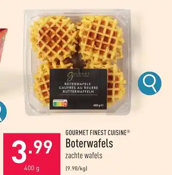 ALDI GOURMET FINEST CUISINE Boterwafels 400g aanbieding
