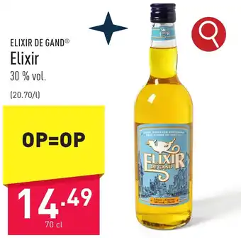 ALDI ELIXIR DE GAND Elixir 70 cl aanbieding