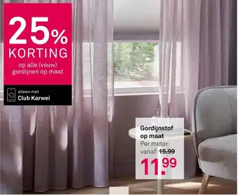 Gordijnstof op maat