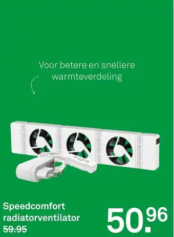 Karwei Speedcomfort radiatorventilator aanbieding