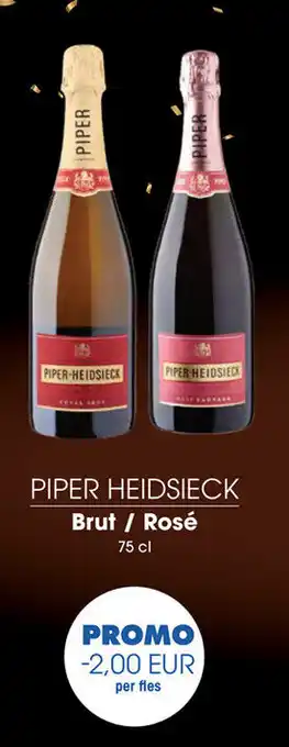 PIPER HEIDSIECK Brut / Rosé 75 cl