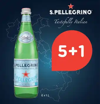 S. PELLEGRINO Tastefully Italian 6 x 1L