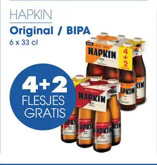 Prik en Tik HAPKIN Original / BIPA 6 x 33 cl aanbieding