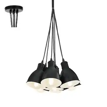 Hanglamp PRIDDY - Zwart Zwart