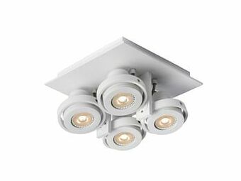 Deba Meubelen Spot LANDA II 4x - Wit Wit aanbieding