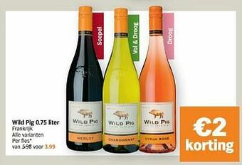 Albert Heijn Wild pig frankrijk aanbieding