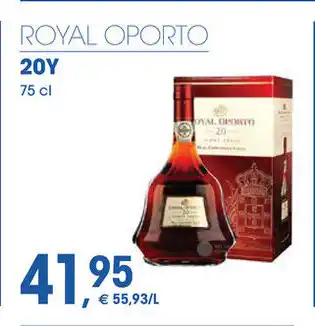 Prik en Tik ROYAL OPORTO 20Y 75 cl aanbieding