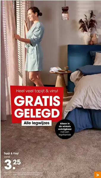 Kwantum Tapijt & Vinyl aanbieding