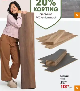 Kwantum Laminaat aanbieding