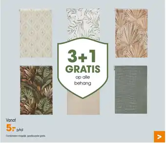 Kwantum Behang aanbieding