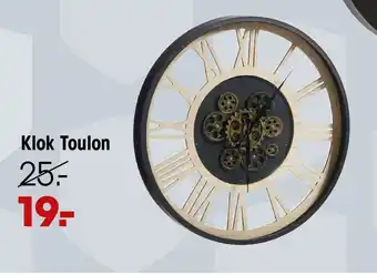 Kwantum Klok Toulon aanbieding