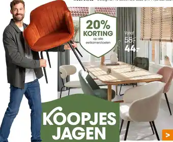 Kwantum Eetkamerstoelen aanbieding