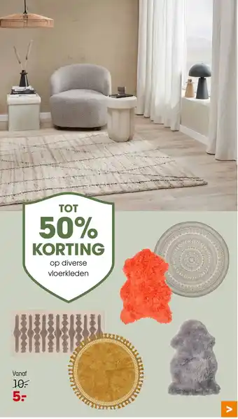 Kwantum Diverse Vloerkleden aanbieding