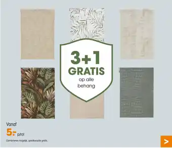 Kwantum behang aanbieding