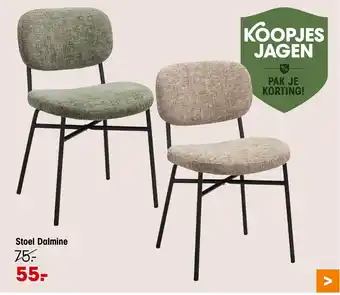 Kwantum Stoel Dalmine aanbieding