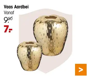 Kwantum Vaas Aardbei aanbieding