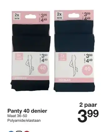 Panty 40 denier
