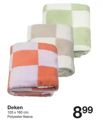 Zeeman Deken aanbieding