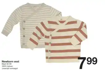 Zeeman Newborn vest aanbieding