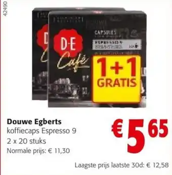 Colruyt Douwe Egberts aanbieding