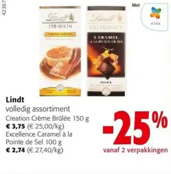 Colruyt Lindt aanbieding