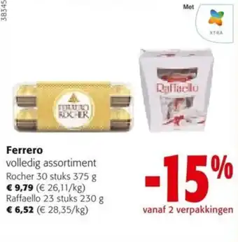 Colruyt Ferrero aanbieding