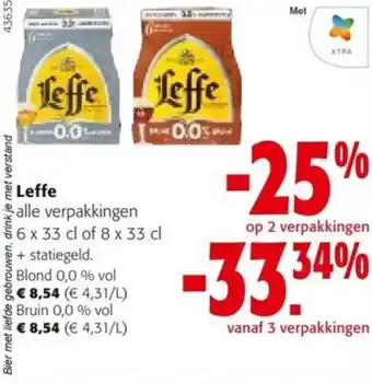 Colruyt Leffe aanbieding