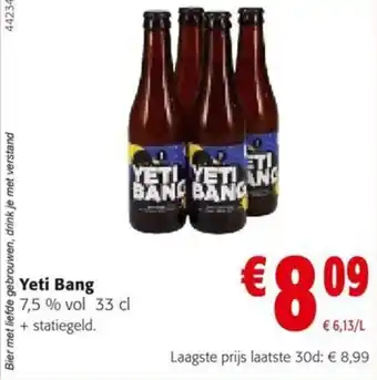 Yeti Bang 7,5% vol 33 cl