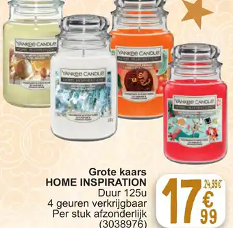 Cora Grote kaars Duur 125u aanbieding