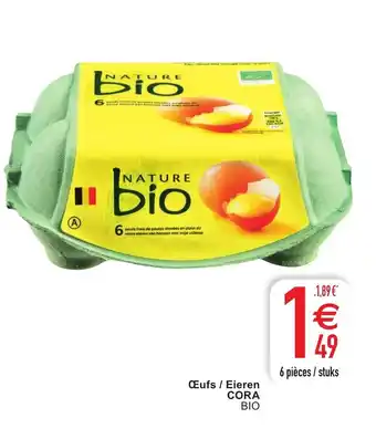 Cora Œufs/ eieren cora aanbieding