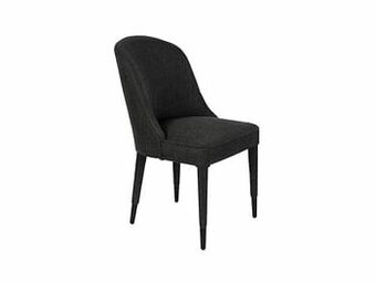Deba Meubelen Stoel BURTON - Antraciet Zwart aanbieding