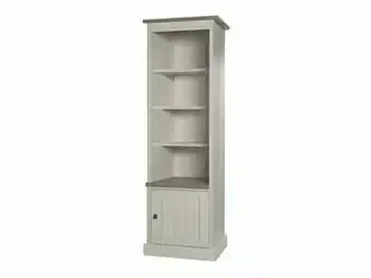 Deba Meubelen Open kolomkast YORK - Lariks & Crystal Oak Beige Beige aanbieding