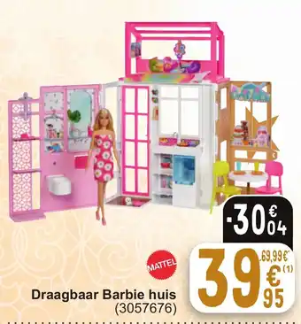 Cora Draagbaar Barbie huis 3057676 aanbieding
