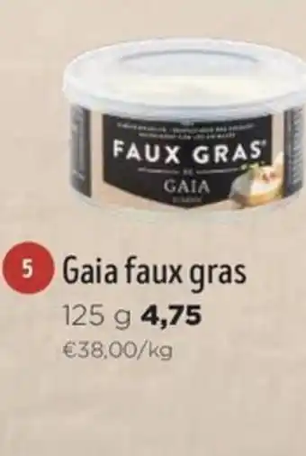 Gaia Faux gras 125 g