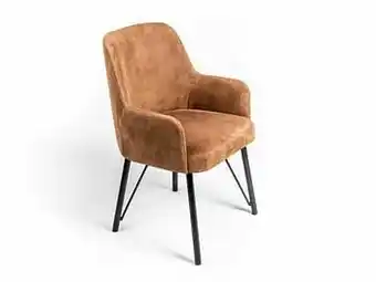 Deba Meubelen Stoel EGON - Cognac Bruin aanbieding