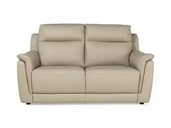 2-zit RIGA - Beige leder Beige