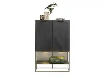Deba Meubelen Highboard CITY - Castle Antraciet Hout aanbieding