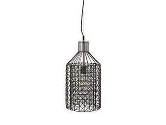 Deba Meubelen Hanglamp JIM - Tall Grijs aanbieding