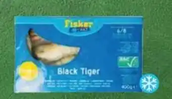 Jumbo Fisker black tiger scampi 400g aanbieding
