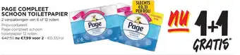 Jumbo PAGE COMPLEET SCHOON TOILETPAPIER aanbieding