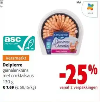 Delpierre garnalenkrans met cocktailsaus