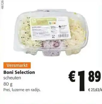 Colruyt Boni Selection scheuten 80 g aanbieding