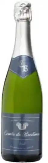 Colruyt Domaines Vinsmoselle Comte de Bredimus schuimwijn brut 75 cl aanbieding