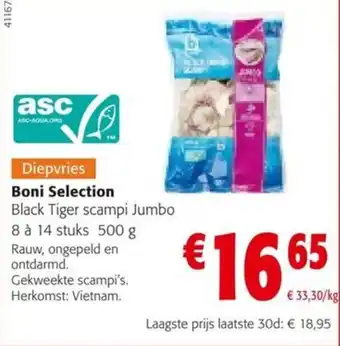 Boni Selection Black Tiger scampi Jumbo