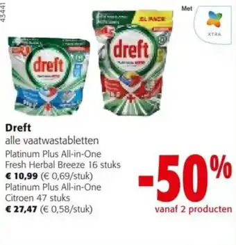 Colruyt Dreft aanbieding