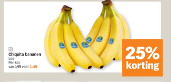 Albert Heijn Chiquita bananen aanbieding