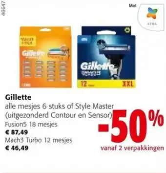 Colruyt Gillette aanbieding