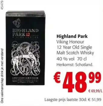 Colruyt Highland Park aanbieding