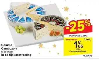 Carrefour Gamma cambozola aanbieding