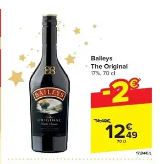 Carrefour Baileys the original aanbieding